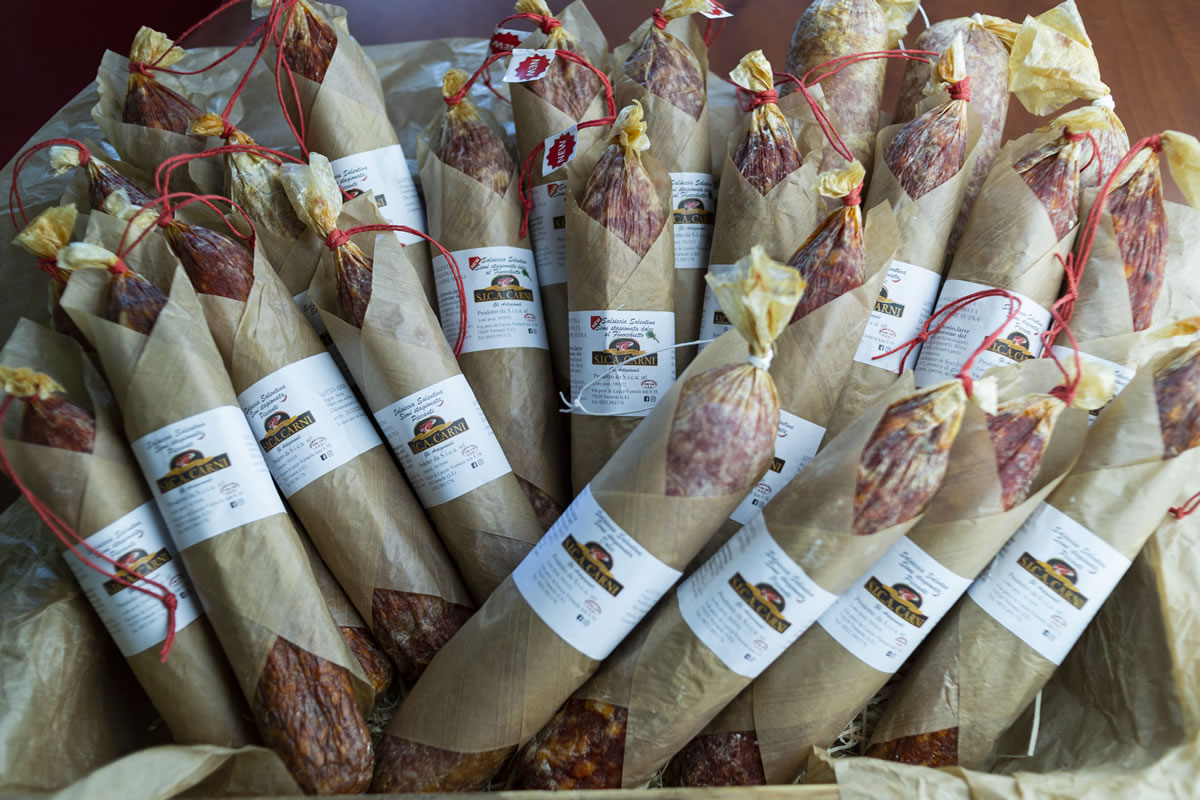 Salame dolce e piccante